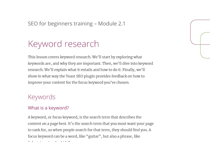 do seo keyword research and competitor analysis